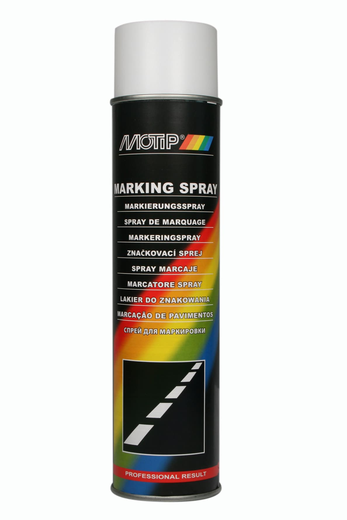 MOTIP MARKERINGSPRAYS HANDMATIG GEBRUIK WIT 600ML (1ST)