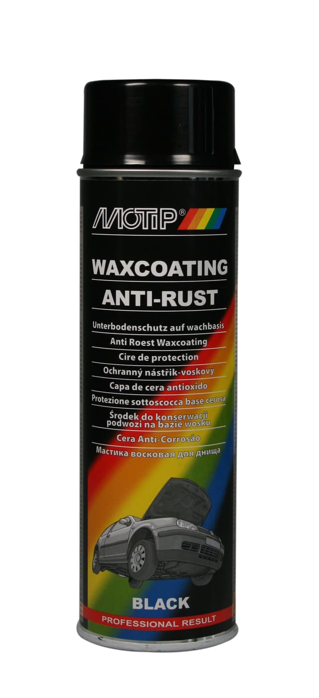 MOTIP UNDERCOATING WAX ZWART 500ML (1ST)