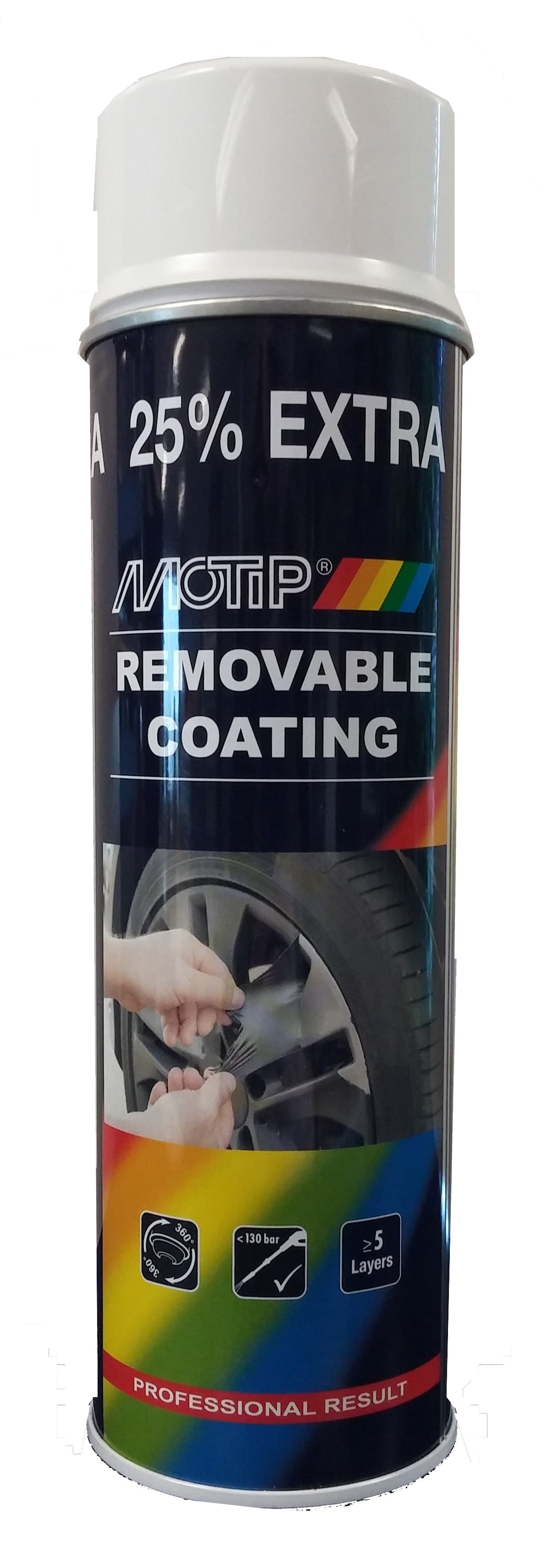 MOTIP MOTIP REMOVABLE COATING WIT 500ML (1ST)