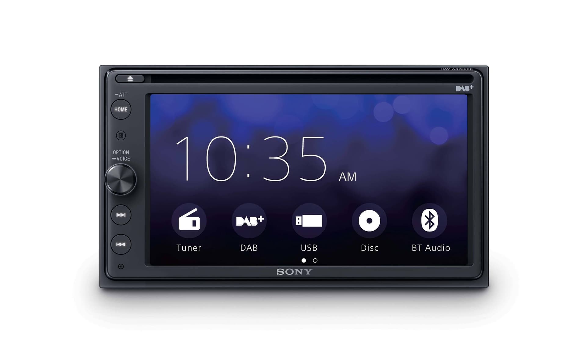 SONY XAV-AX205DB DAB+ DVD MULTIM. BLUETOOTH/ APPLE CARPLAY/ANDROID AUTO, NAVIGATIE (1ST)